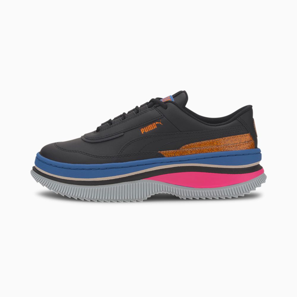 Puma DEVA '90s POP Női Sportcipő - Fekete/Kék ( Hungary - KOEAN5081 )